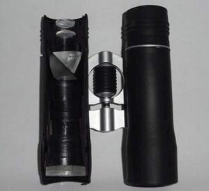 insides of roof prism binoculars