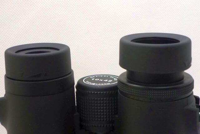 eye cups in binoculars