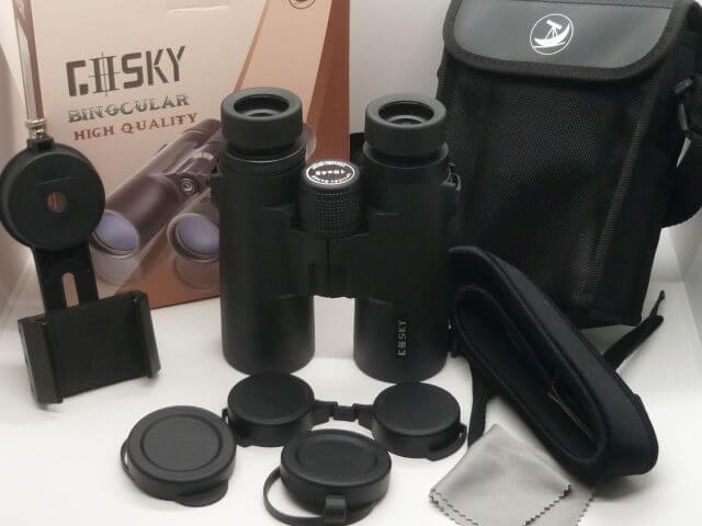 Gosky 10×42 HD Roof Prism Binoculars